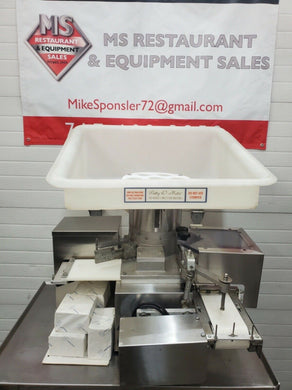 Patty-O-Matic 230A Patty Forming Machine NEW 75# Tub Shop Tested and Working!