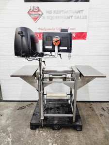 Hobart HWS4 Hand Wrap Station Hot Plate w/ Printer Tested Works Great