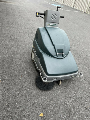Nobles Scout 28 Battery Powered Walk Behind Floor Sweeper New Battery