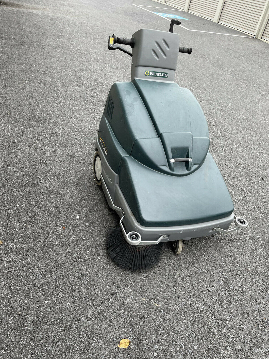 Nobles Scout 28 Battery Powered Walk Behind Floor Sweeper New Battery