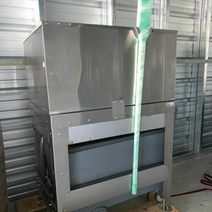 Follett ITS500NS-31 382# Ice Storage & Transport System w/ 240 lb. Mobile Cart & Paddle