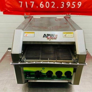 APW Wyott ECO4000-500L 208v 10” Conveyor Toaster CLEAN, TESTED & WORKING!