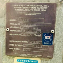 Load image into Gallery viewer, TurboChef NGCD6 Tornado II 2013 Refurbished, Tested &amp; Working!!