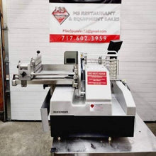 Load image into Gallery viewer, Bizerba A 404 FB Fully Automatic Slicer Stacker Bacon Meat w/ Conveyor Working!