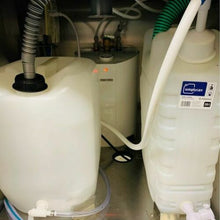 Load image into Gallery viewer, Qual Serv WMSC24MS Stainless Steel Portable Sink, Hot Water Tested &amp; Working
