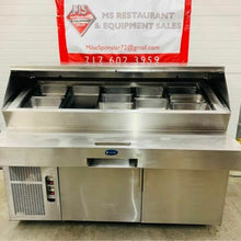 Load image into Gallery viewer, Randell PH72E3 72" Sandwich Subs Deli Pizza Refrigerated Prep Make Table