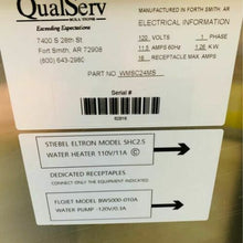 Load image into Gallery viewer, Qual Serv WMSC24MS Stainless Steel Portable Sink, Hot Water Tested &amp; Working