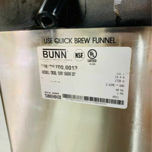 Load image into Gallery viewer, Commercial Tea Brewer Bunn TB3Q TB3Q w/TD4T Iced Tea Brewer W/Dispenser Working!