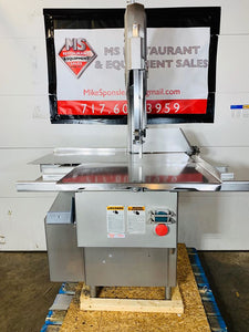 BIRO 3334SS-4003 Meat Band Saw. Fully Refurbished Tested & Working!