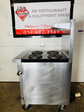 Load image into Gallery viewer, Vulcan / Hobart Electric 4 Burner French Plate Range &amp; EV24-3L