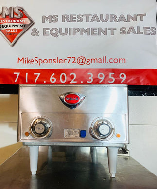 Wells H70 Electric Countertop Two Burner French Hot Plate - 4000W